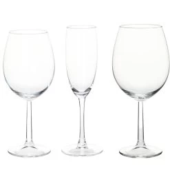 Excellent Houseware Wijnglazen Set - 18-delig - Glas - 3 Soorten