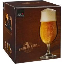 Secret De Gourmet Bierglazen - 4 St - Transparant - Voetglazen - 370 Ml - 18 Cm 7 Secret De Gourmet Bierglazen - 4 St - Transparant - Voetglazen - 370 Ml - 18 Cm -Beroemde Servies Winkel 1000077246 0102