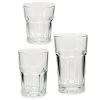 Vivalto Drinkglazen-waterglazen - 18st - 3 Formaten Transparant 260-290-340 Ml -Beroemde Servies Winkel 1000079449