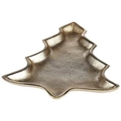 Beliani Decoratieve Schaal DURIAN - Goud Aluminium -Beroemde Servies Winkel 1000081433 0103