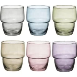 Secret De Gourmet Water/sap Glazen - 6 St - 280 Ml - Rodrig