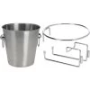 Excellent Houseware Champagnekoeler/ijsemmer - Met Houder - RVS - 3 L -Beroemde Servies Winkel 1000081936