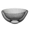 Cosy&Trendy Fruitmand - Zwart - Ø 30,5 X H 15 Cm -Beroemde Servies Winkel 1000083230