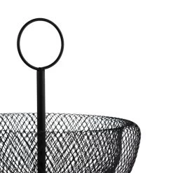 Orange85 Fruitschaal Zwart Etagere Fruitmand 2 Lagen -Beroemde Servies Winkel 1000083473 0111