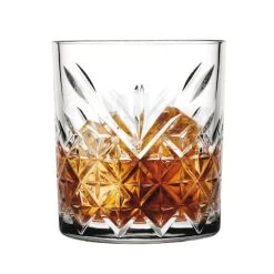 Pasabahce Whisky Tumbler Glazen - 4x - Timeless Serie - Transparant - 340 Ml -Beroemde Servies Winkel 1000085459 0102