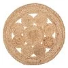 Atmosphera Placemat - Jute Naturel - Rond - 38 Cm