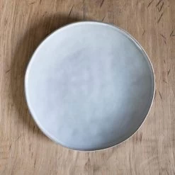 Dutch Rose Bord 26,5 Cm Licht Grijs 7 Dutch Rose Bord 26,5 Cm Licht Grijs -Beroemde Servies Winkel 1000085858 0102