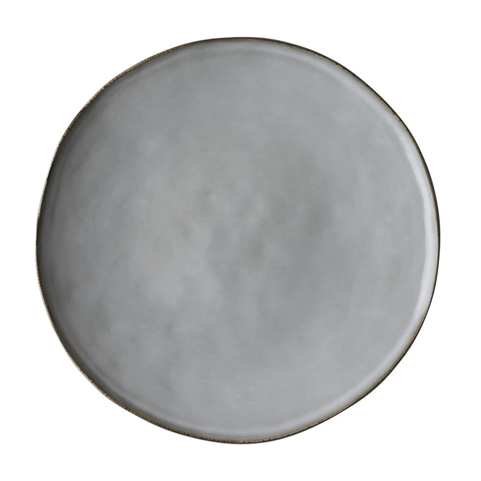 Dutch Rose Bord 26,5 Cm Licht Grijs 3 Dutch Rose Bord 26,5 Cm Licht Grijs