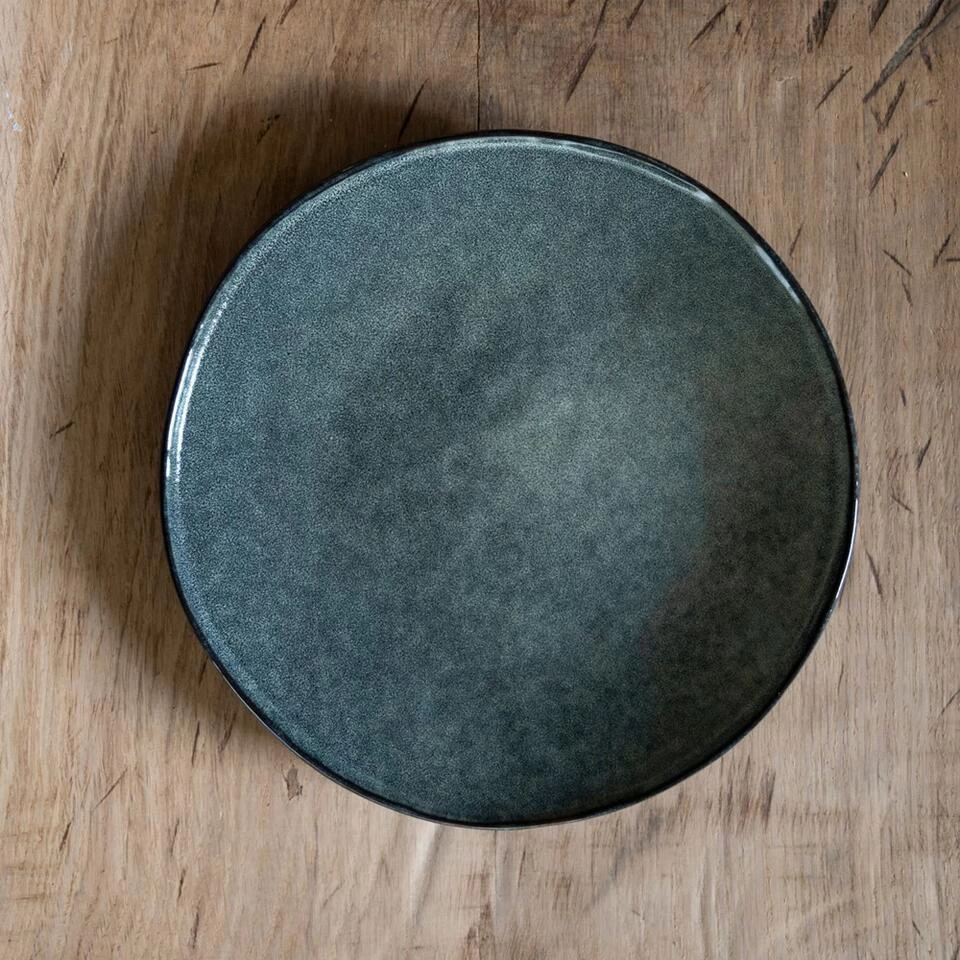 Dutch Rose Bord Plat 26,5 Cm Groen 5 Dutch Rose Bord Plat 26,5 Cm Groen - Afbeelding 3