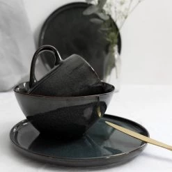 Dutch Rose Bord 27 Cm Blauw -Beroemde Servies Winkel 1000085862 0102