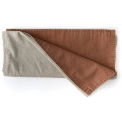 Dutch Rose Tafelloper 40x150 Cm Dubbelzijdig Terracotta-beige -Beroemde Servies Winkel 1000086112 0101