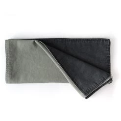 Dutch Rose Tafelloper 40x150 Cm Dubbelzijdig Groen-grijs -Beroemde Servies Winkel 1000086114 0101