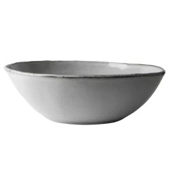 Dutch Rose Schaal 33 Cm Licht Grijs