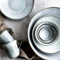 Dutch Rose Schaal 23 Cm Blauw -Beroemde Servies Winkel 1000086742 0102