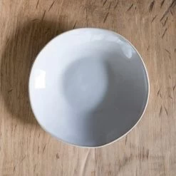 Dutch Rose Bord Diep 23,5 Cm Wit -Beroemde Servies Winkel 1000086755 0102