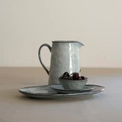 Dutch Rose Ovale Schaal 40x28 Cm Blauw -Beroemde Servies Winkel 1000086761 0103