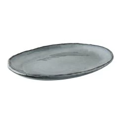 Dutch Rose Ovale Schaal 40x28 Cm Blauw