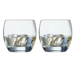 Luminarc Whisky Tumbler Glazen - 3x - Salto - 320 Ml