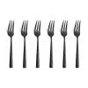 Amefa Felicity - 6 Gebaksvorkjes - Zwart 1 Amefa Felicity - 6 Gebaksvorkjes - Zwart -Beroemde Servies Winkel 1000087321