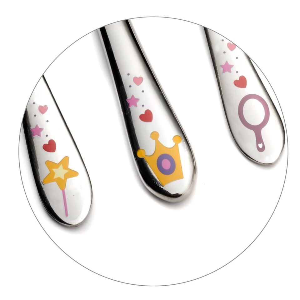 Amefa Princess - 3-delige Kinderbestekset 4 Amefa Princess - 3-delige Kinderbestekset - Afbeelding 2