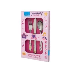 Amefa Princess - 3-delige Kinderbestekset 8 Amefa Princess - 3-delige Kinderbestekset -Beroemde Servies Winkel 1000087329 0110