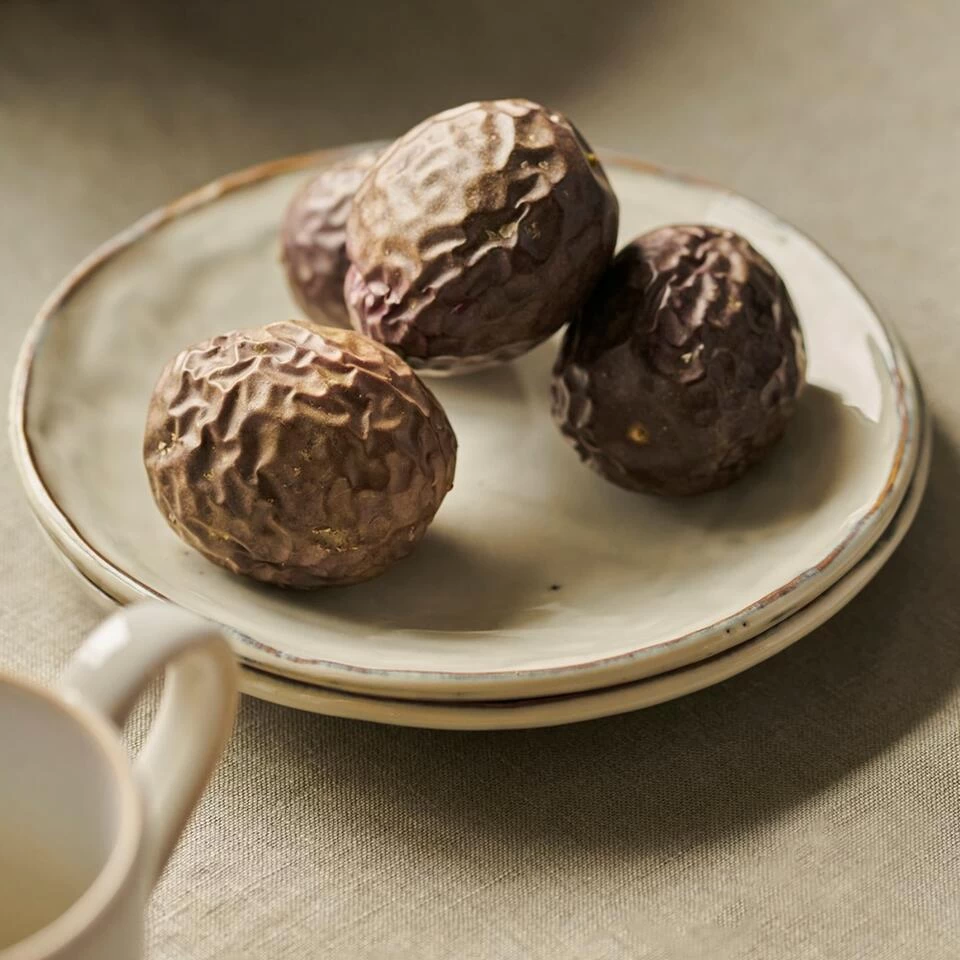 Dutch Rose Giftset 4 Borden 26,5 Cm Creme 6 Dutch Rose Giftset 4 Borden 26,5 Cm Creme - Afbeelding 4