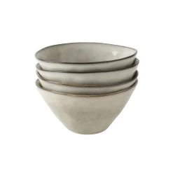 Dutch Rose Giftset 4 Kommen 14 Cm Creme