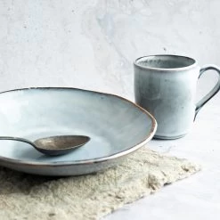 Dutch Rose Giftset 4 Bekers Blauw 39 Cl. -Beroemde Servies Winkel 1000087495 0103