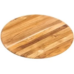 Teakhaus Elegant Collection - Serveerplank Hout Rond 46cm