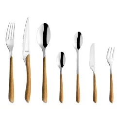 Amefa Eclat Nature - 26-delige Bestekset Voor 4 Personen - Wood Look