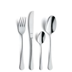 Amefa 24-delige Bestekset Rebecca Hoogglans Zilverkleurig