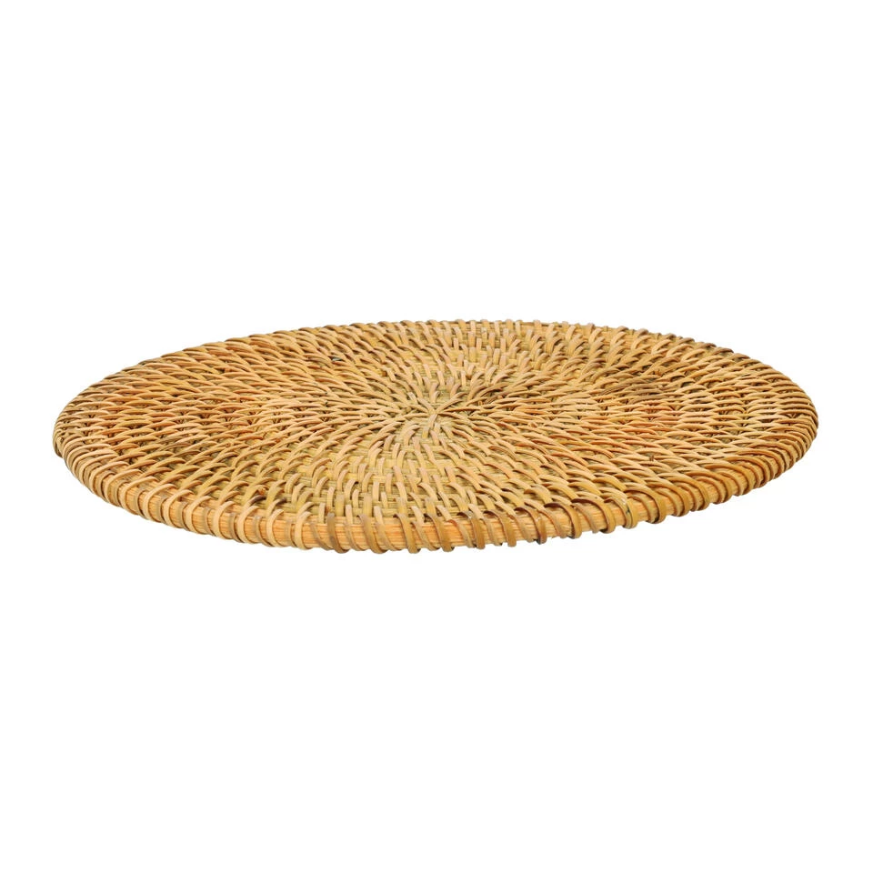 Krumble Pannenonderzetter - 20 Cm - Rotan 4 Krumble Pannenonderzetter - 20 Cm - Rotan - Afbeelding 2