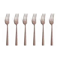 Amefa Felicity - 6 Gebaksvorkjes - Rosé Champagne