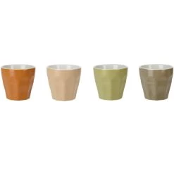 Excellent Houseware Koffie/espresso Kleine Kopjes - Set Van 4x Stuks -
