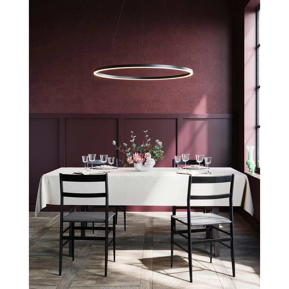 Mistral Home - TAFELSET - Boulie - 160 X 300 Cm - Wit 3 Mistral Home - TAFELSET - Boulie - 160 X 300 Cm - Wit