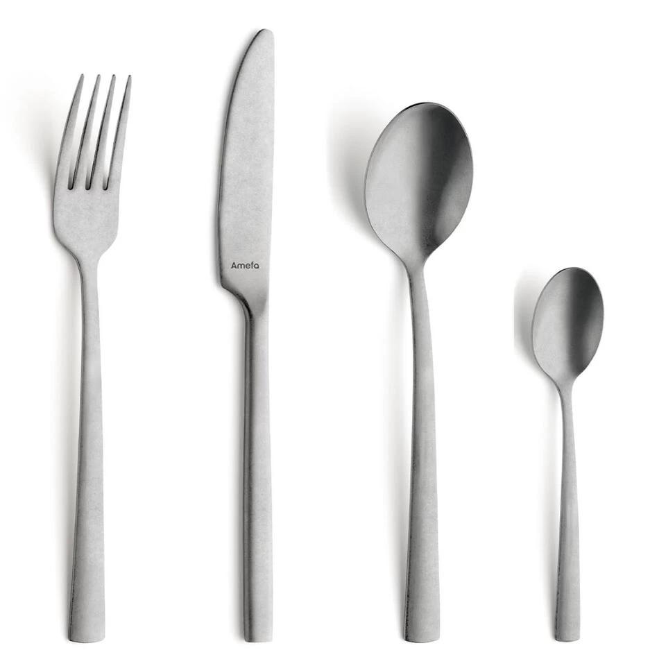 Amefa Manille - 16-delige Bestekset Voor 4 Personen - Stonewash 3 Amefa Manille - 16-delige Bestekset Voor 4 Personen - Stonewash