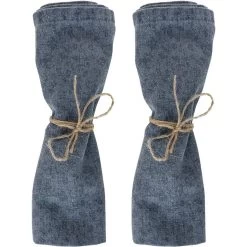 Laura Ashley Set 2 Servetten Wild Clematis Blue 5 Laura Ashley Set 2 Servetten Wild Clematis Blue -Beroemde Servies Winkel 1000093055 0101