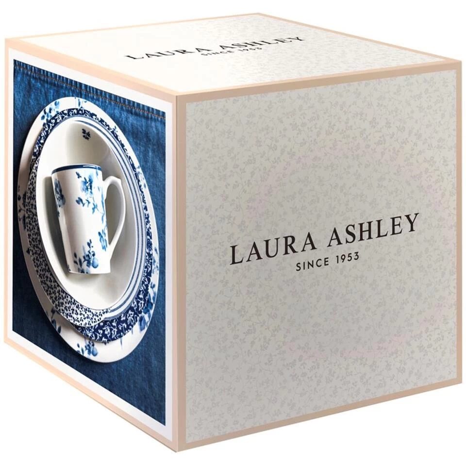Laura Ashley Giftset 16 Delig Dinnerset 5 Laura Ashley Giftset 16 Delig Dinnerset - Afbeelding 3
