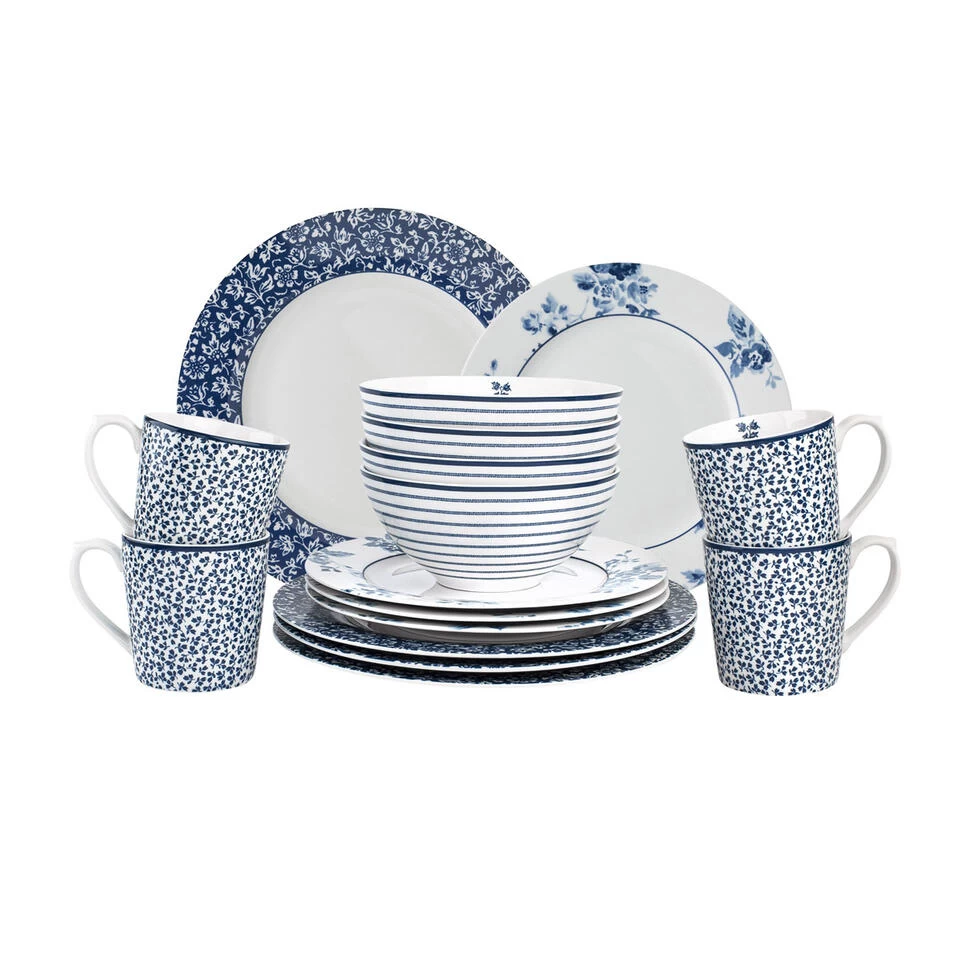 Laura Ashley Giftset 16 Delig Dinnerset 3 Laura Ashley Giftset 16 Delig Dinnerset
