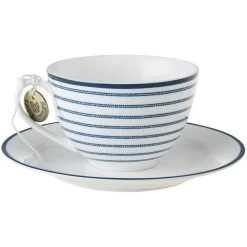 Laura Ashley Kop En Schotel Candy Stripe 26 Cl. -Beroemde Servies Winkel 1000093087 0102