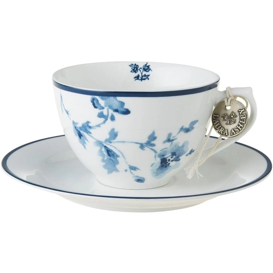 Laura Ashley Kop En Schotel China Rose 26 Cl. 4 Laura Ashley Kop En Schotel China Rose 26 Cl. - Afbeelding 2