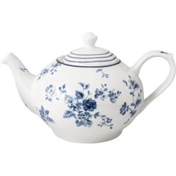 Laura Ashley Giftset Theepot China Rose 1,6 Liter -Beroemde Servies Winkel 1000093094 0101