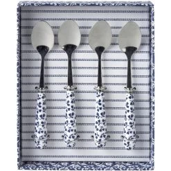 Laura Ashley Giftset 4 Theelepels Floris 7 Laura Ashley Giftset 4 Theelepels Floris -Beroemde Servies Winkel 1000093095 0101