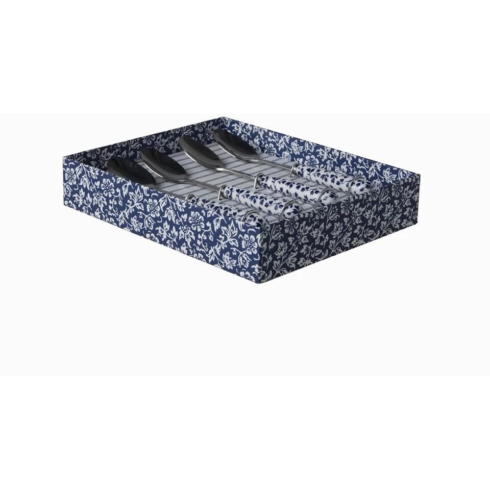 Laura Ashley Giftset 4 Theelepels Floris 5 Laura Ashley Giftset 4 Theelepels Floris - Afbeelding 3