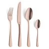 Amefa Austin - 24-delige Bestekset Voor 6 Personen - Mat Koper -Beroemde Servies Winkel 1000093303