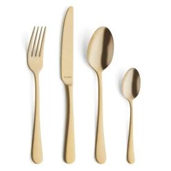 Amefa Austin - 24-delige Bestekset Voor 6 Personen - Mat Goud