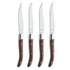 Amefa Royal Steak - 4 Steakmessen - Maroon Brown -Beroemde Servies Winkel 1000093314