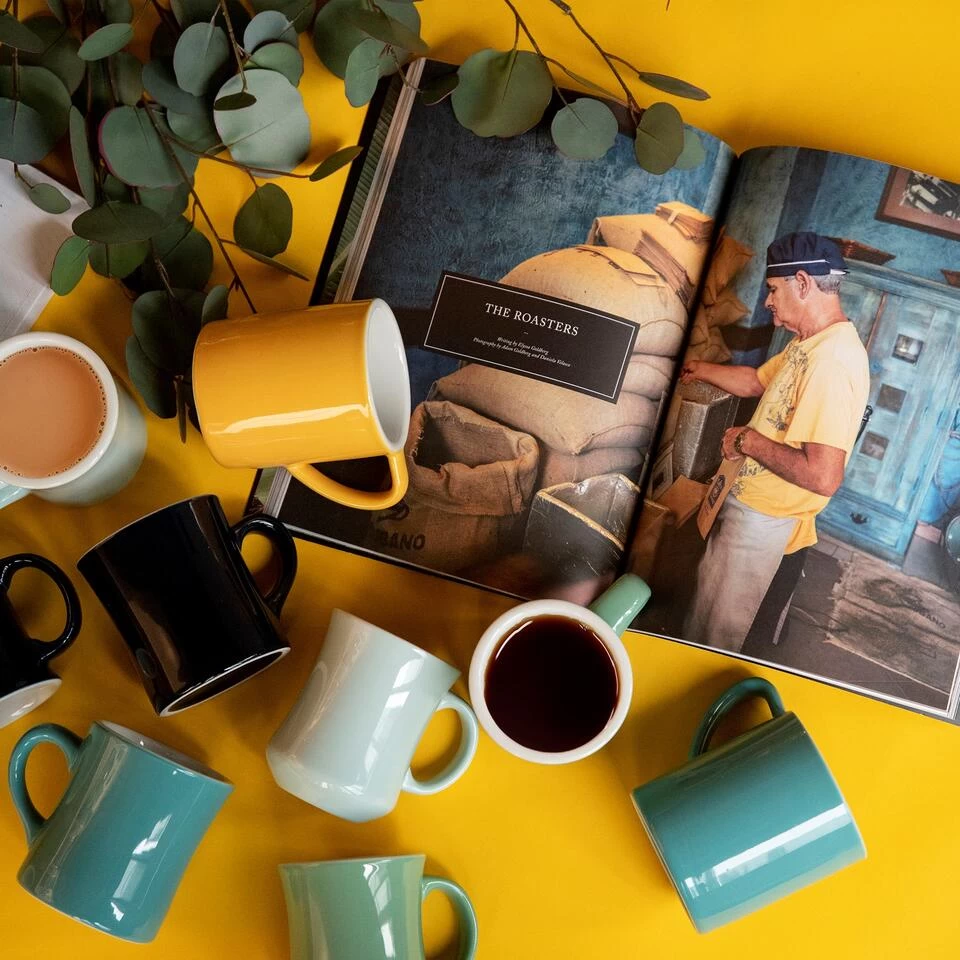 Starsky Mok - Set Van 2 - 250ml - Geel 4 Starsky Mok - Set Van 2 - 250ml - Geel - Afbeelding 2