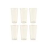 OTIX Waterglazen Longdrink Glazen Set Van 6 Stapelbaar 400ml Met Gouden Rand -Beroemde Servies Winkel 1000094291
