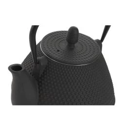 Items Kitchen Theepot Oriental - Gietijzer - 1000 Ml - Mat Zwart -Beroemde Servies Winkel 1000095083 0102